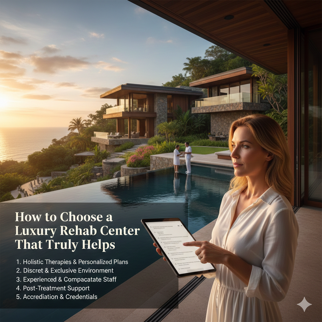 How to Choose a Luxury Rehab Center